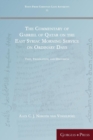 The Commentary of Gabriel of Qatar on the East Syriac Morning Service on Ordinary Days : Text, Translation, and Discussion - Book