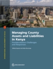 Managing County Assets and Liabilities in Kenya : Postdevolution Challenges and Responses - Book
