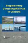 Supplementary Cementing Materials in Concrete - eBook