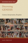 Discovering Genesis : Content, Interpretation, Reception - eBook