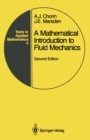 A Mathematical Introduction to Fluid Mechanics - eBook