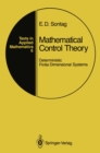 Mathematical Control Theory : Deterministic Finite Dimensional Systems - eBook