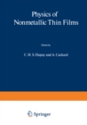 Physics of Nonmetallic Thin Films - eBook