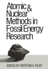 Atomic and Nuclear Methods in Fossil Energy Research - eBook