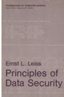 Principles of Data Security - eBook