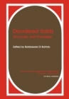 Disordered Solids : Structures and Processes - eBook