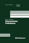 Riemannian Foliations - Book
