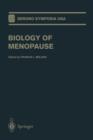Biology of Menopause - Book
