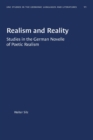 Realism and Reality : Studies in the German Novelle of Poetic Realism - Book