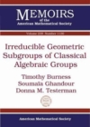 Irreducible Geometric Subgroups of Classical Algebraic Groups - Book