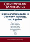 Stacks and Categories in Geometry, Topology, and Algebra - Book