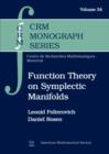 Function Theory on Symplectic Manifolds - Book