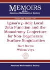 Igusa's $p$-Adic Local Zeta Function and the Monodromy Conjecture for Non-Degenerate Surface Singularities - Book