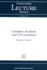 Complex Analysis and CR Geometry - eBook
