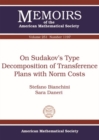 On Sudakov's Type Decomposition of Transference Plans with Norm Costs - Book