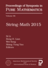 String-Math 2015 - Book