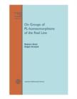 On Groups of PL-homeomorphisms of the Real Line - eBook
