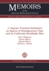 $L^p$-Square Function Estimates on Spaces of Homogeneous Type and on Uniformly Rectifiable Sets - eBook