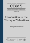 Introduction to the Theory of Valuations - Book