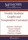 Weakly Modular Graphs and Nonpositive Curvature - Book