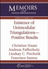 Existence of Unimodular Triangulations-Positive Results - Book