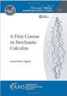 A First Course in Stochastic Calculus - Book