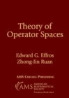 Theory of Operator Spaces - Book