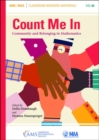 Count Me In : Community and Belonging in Mathematics - Book