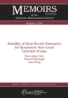 Stability of Heat Kernel Estimates for Symmetric Non-Local Dirichlet Forms - eBook