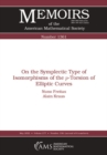 On the Symplectic Type of Isomorphisms of the $p$-Torsion of Elliptic Curves - eBook
