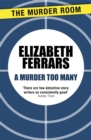 A Murder Too Many - Book