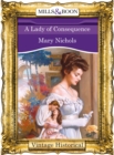 A Lady of Consequence - eBook