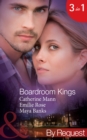 Boardroom Kings : Bossman's Baby Scandal (Kings of the Boardroom) / Executive's Pregnancy Ultimatum (Kings of the Boardroom) / Billionaire's Contract Engagement (Kings of the Boardroom) - eBook