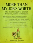 More Than My Job's Worth - Book