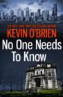 No One Needs To Know - eBook