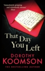 That Day You Left - Book