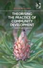 Theorising the Practice of Community Development : A South African Perspective - Book