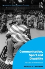 Communication, Sport and Disability : The Case of Power Soccer - Book