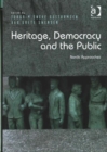 Heritage, Democracy and the Public : Nordic Approaches - Book