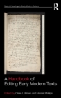 A Handbook of Editing Early Modern Texts - Book