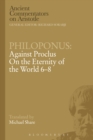 Philoponus: Against Proclus On the Eternity of the World 6-8 - eBook
