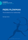 Piers Plowman : The Evidence for Authorship - Book