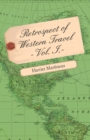 Retrospect of Western Travel - Vol. I. - eBook