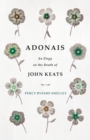 Adonais - An Elegy on the Death of John Keats - eBook