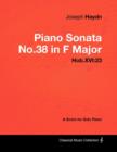 Joseph Haydn - Piano Sonata No.38 in F Major - Hob.XVI:23 - A Score for Solo Piano - eBook
