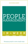 People Management In A Week : Managing People In Seven Simple Steps - Book