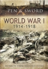 An Anthology of World War One, 1914-1918 : Extracts from Selected Titles - eBook