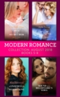 Modern Romance August 2018 Books 5-8 Collection : Wed for His Secret Heir / Tycoon's Ring of Convenience / a Cinderella for the Desert King / Bound by the Billionaire's Vows - eBook