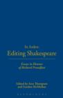 In Arden: Editing Shakespeare - Essays In Honour of Richard Proudfoot - eBook