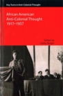 African American Anti-Colonial Thought 1917-1937 - Book